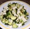 Ricetta  light: zucchine e tofu