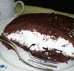 Torta al cioccolato e panna